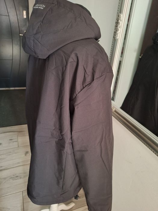 Męska kurtka ocieplana z kapturem XL