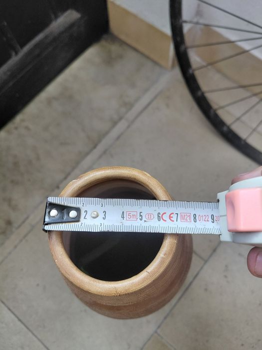 Jarra decorativa em bom estado geral para flores