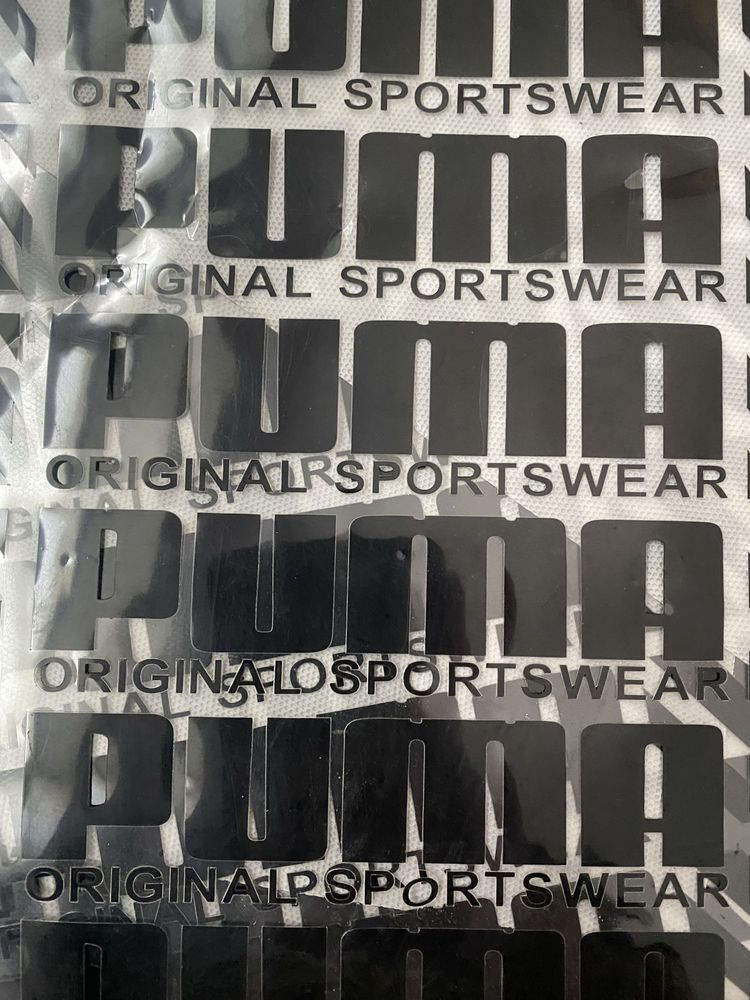 Термо наклейка на одежду Puma