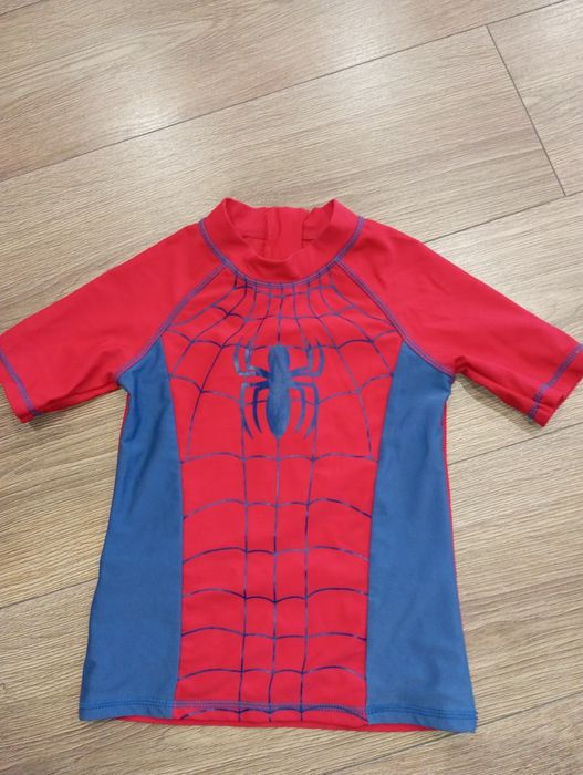 Koszulka do pływania basen Spiderman