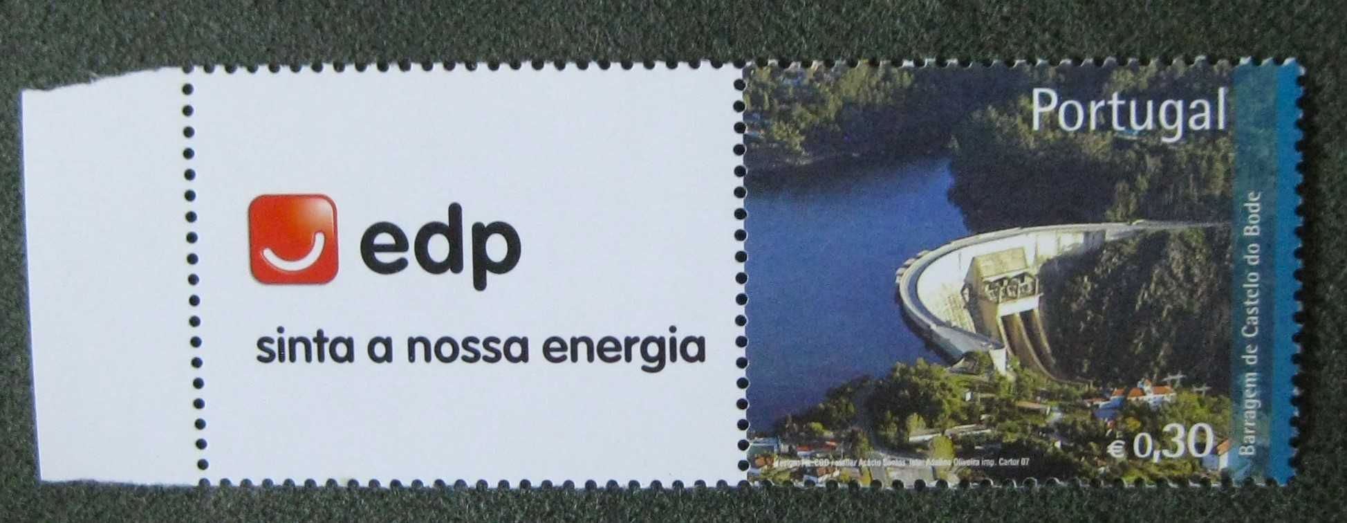 2007 - Selo Corporate Nº 3535A: EDP - Barragens Portuguesas