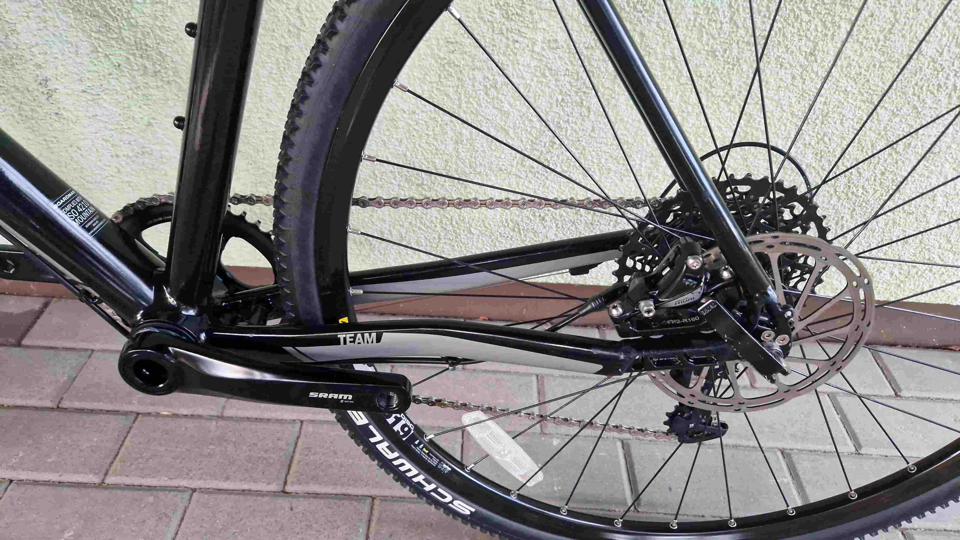 BOARDMAN sram RIVAL 1x11 hydraulik alu CARBON gravel r53 i 50