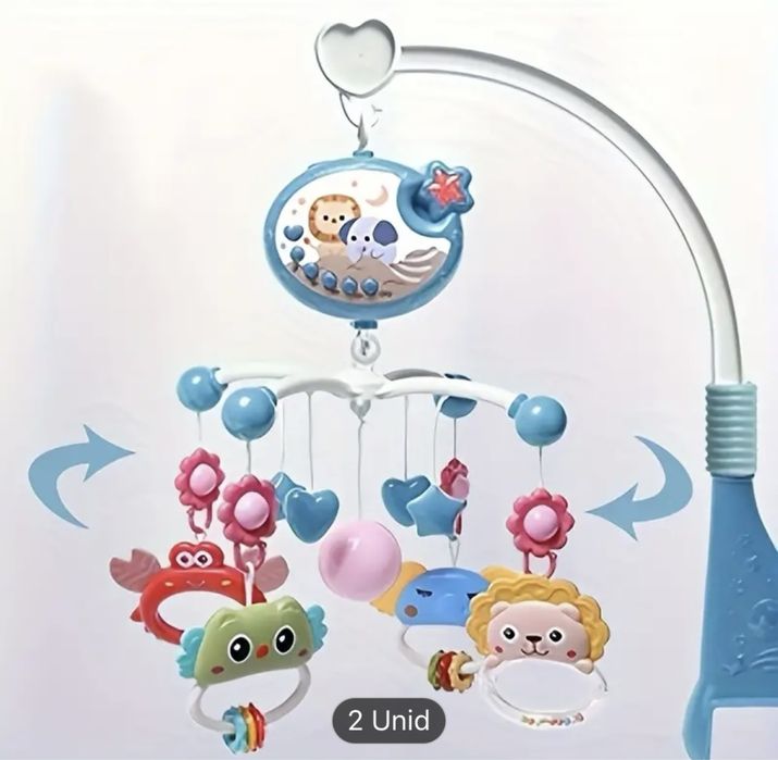 Musical mobile for baby bed/Centro de Música para Berço