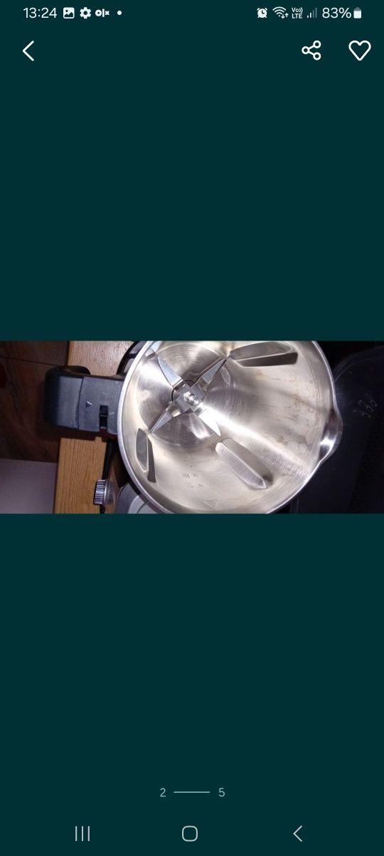 Wielofunkcyjny robot kuchenny chef for you  lidlomix termomix