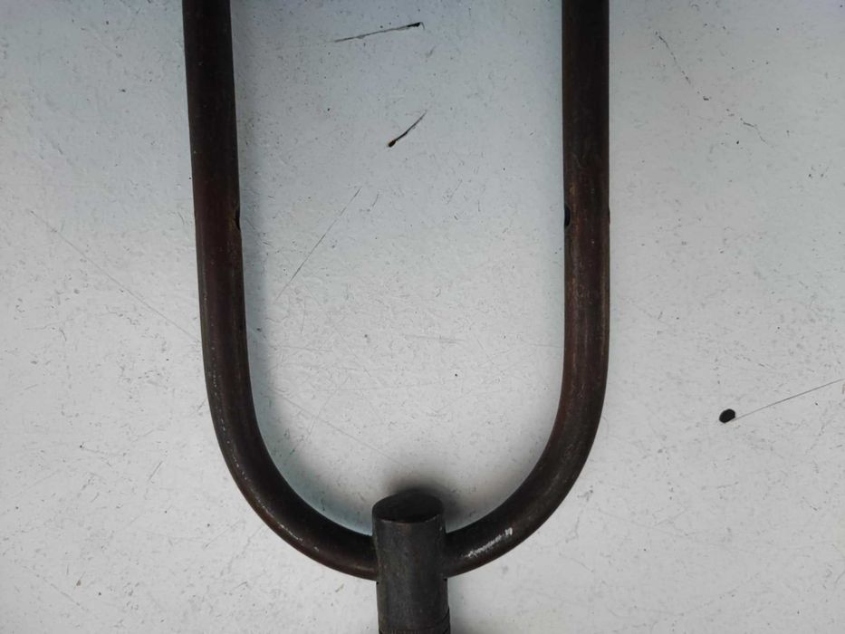 Przedwojenna mosiężna część do żyrandol,podwójny