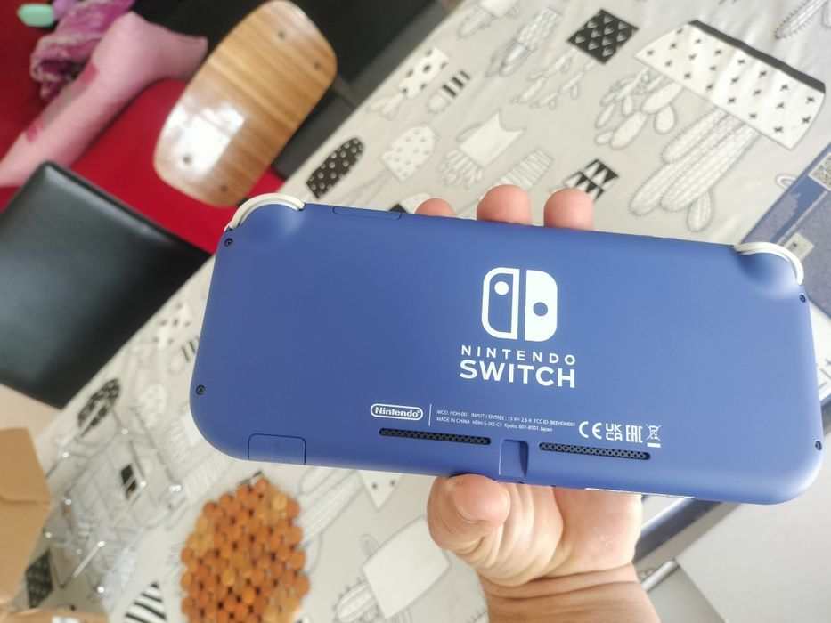 Nintendo switch lite azul nova