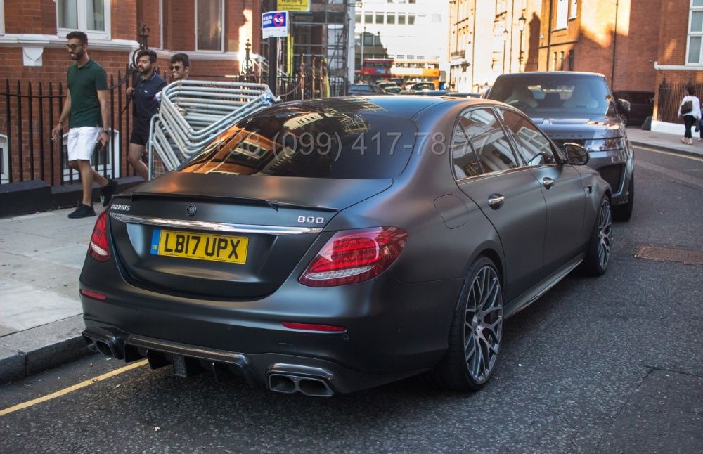 Диффузор BRABUS 800 Насадки Mercedes E-Class W213 Дифузор Губа