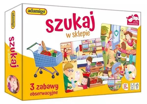Szukaj w sklepie - zestaw edukacyjny. Adamigo. Nowy Produkt