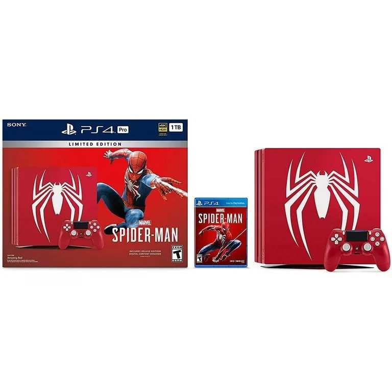 PlayStation 4 Pro Spider-Man Edition z figurką z gry - Gamers Store