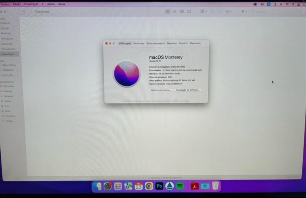 Apple Imac 21,5”