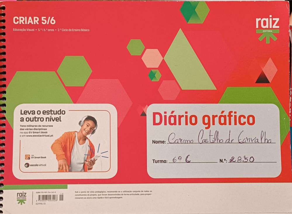 Caderno de Atividades Educação Visual 5/6 - Criar