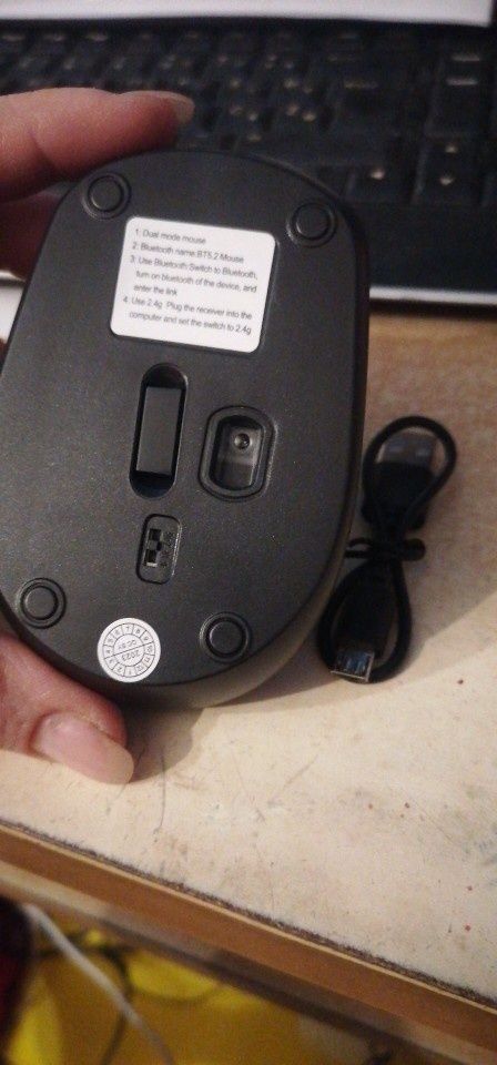 Мишка зарядна мишка комп'ютера USB або з адаптером зарядна
