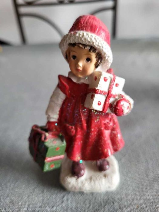Boneca de Natal em Cerâmica