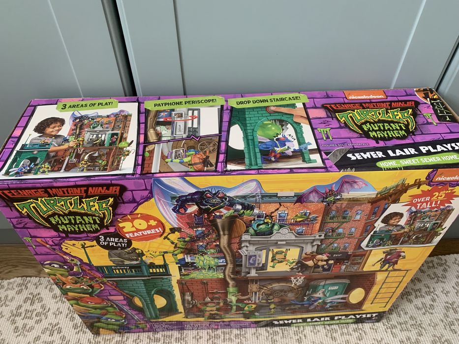 База черепашок  ниндзя ніндзя черепашки tnt sewer lair play set