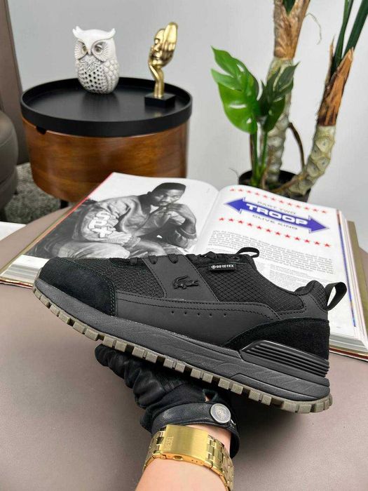 Чоловічі кросівки лакоста Lacoste Urban Breaker GTX Black [41-46]