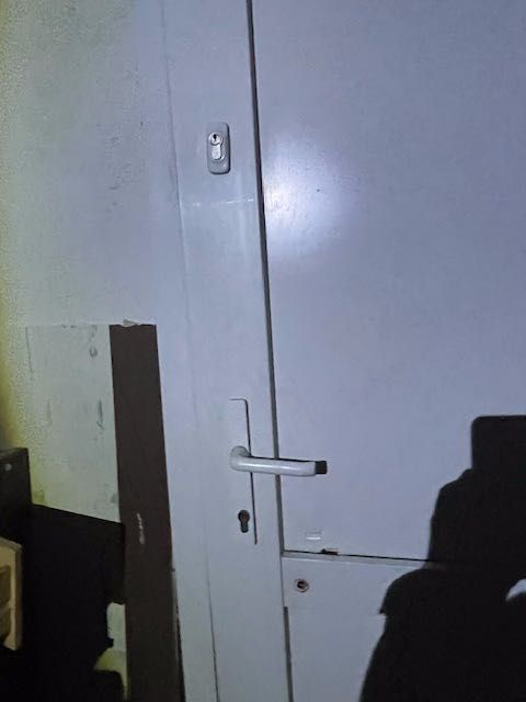 Drzwi zewnętrzne PCV 125X222 BIAŁE