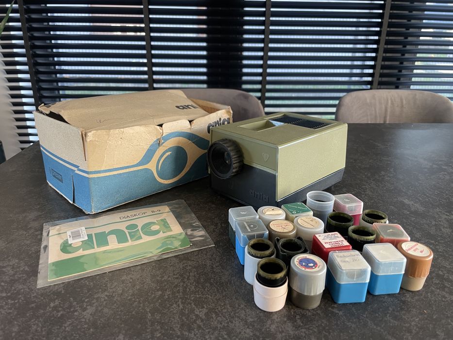 Projektor rzutnik  do bajek prexer Ania diaskop prl