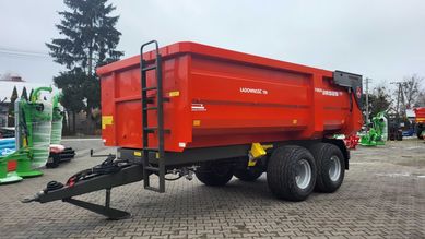 Przyczepa skorupowa tandem budowlana 10 TON Ursus T-083/A