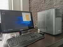 Komputer Asus m32 A10 8gb 1tb monitor 22 FullHd