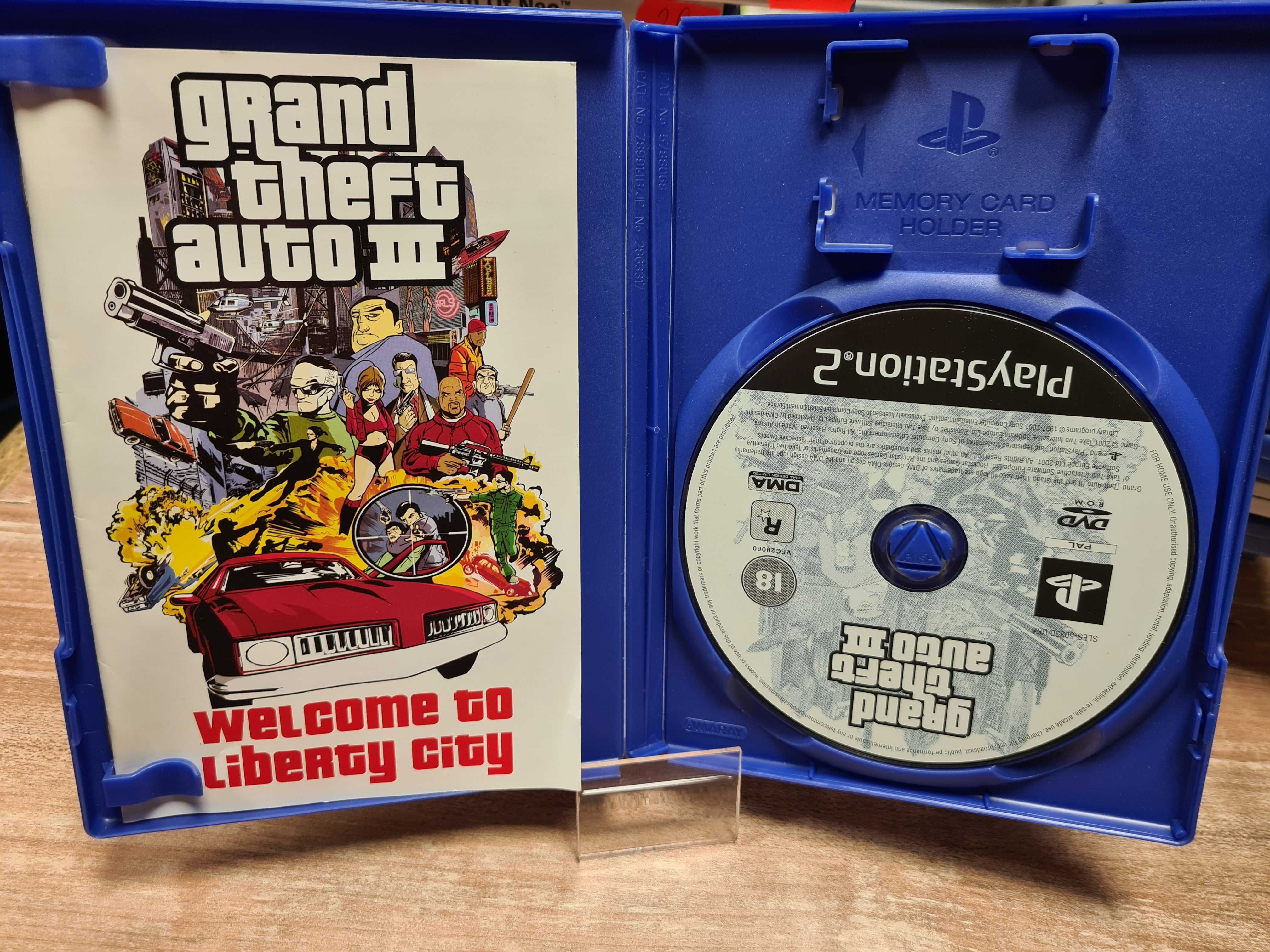 Grand Theft Auto III PS2, Sklep Wysyłka Wymiana