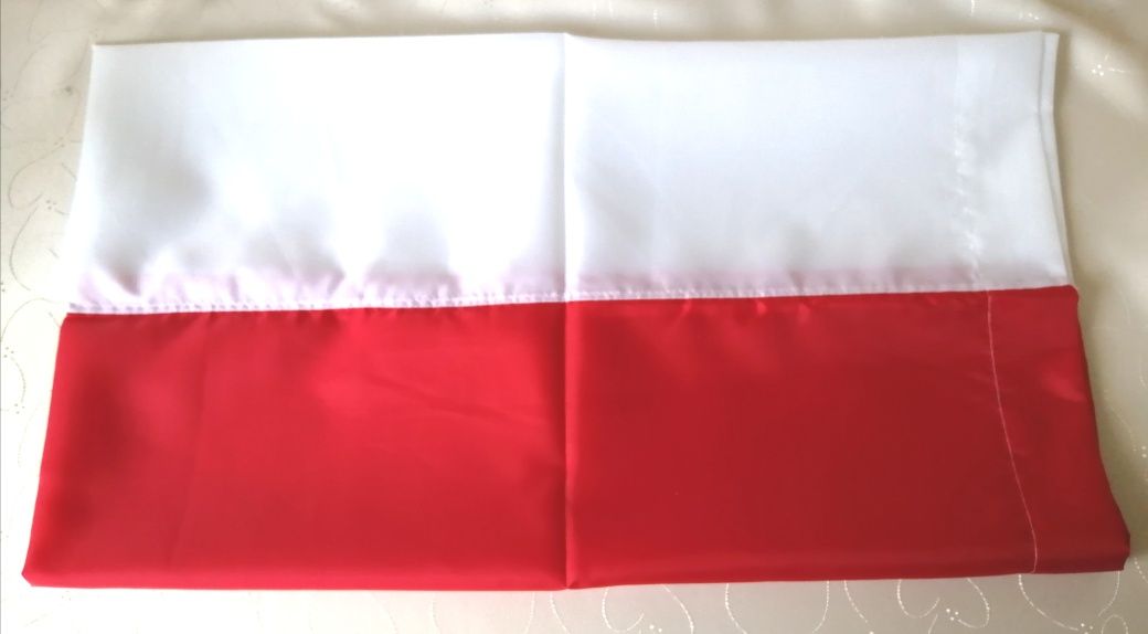FLAGA Polski biało-czerwona 115x70