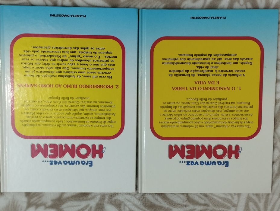 Livros " Era uma vez o homem"