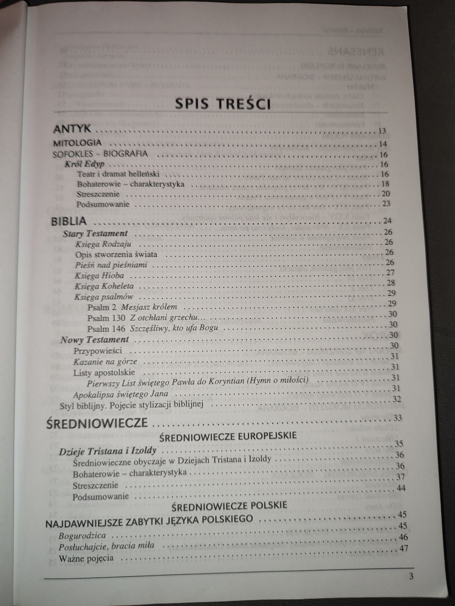 Streszczenia lektur do matury, Greg, Ściąga