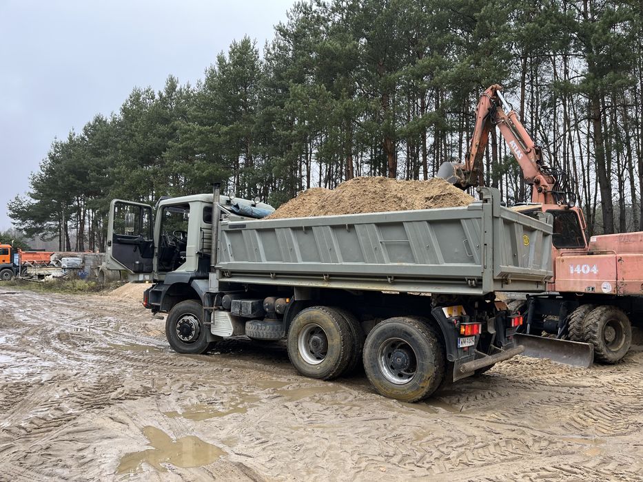 USŁUGI Koparko-Ładowarką/Uslugi wywrotką /Piach/Ziemia/Kruszywo