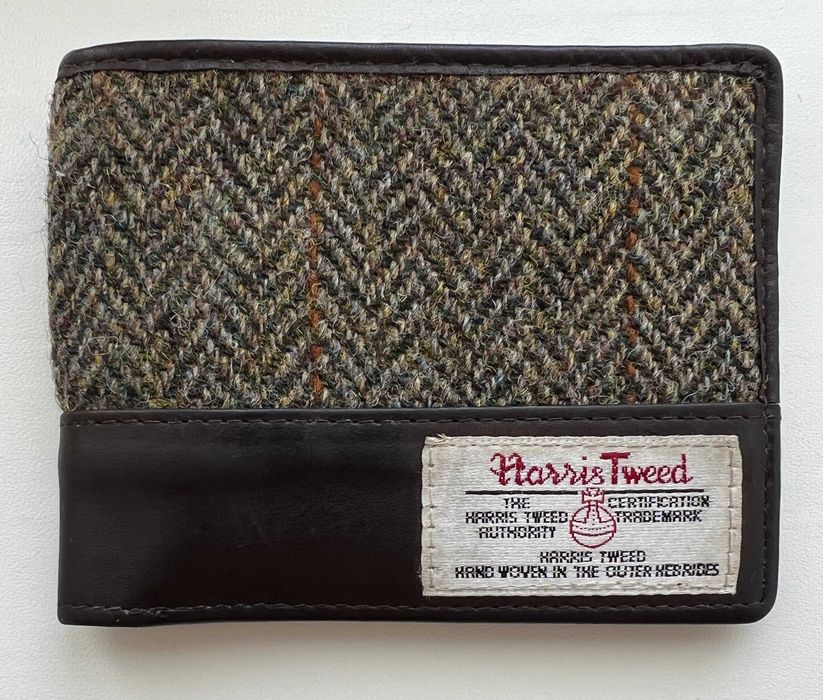 Harris Tweed Англія Портмоне Шкіряне чоловіче Гаманець Кошелек Кожаное