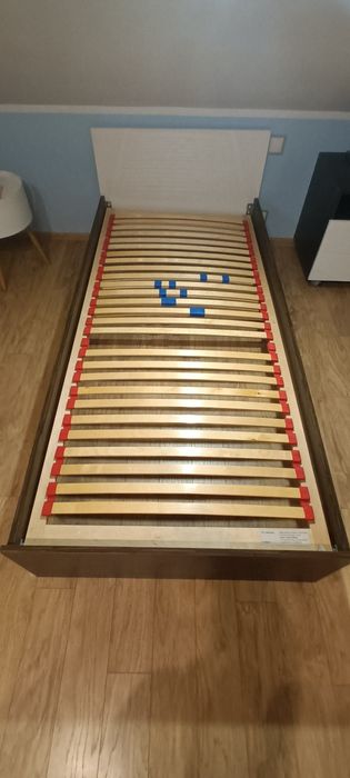 Łóżko BRW 90x200 materac stelarz