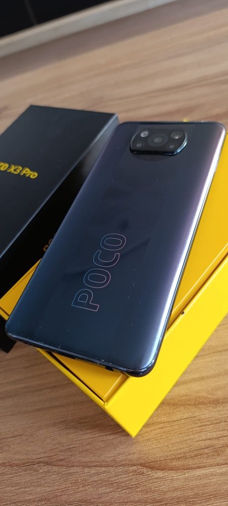 POCO  X3 Pro   6GB RAM  128GB ROM czarny stan idealny