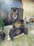Zestaw nagłośnienia pasywnego basy 18" b&c góry 12" img rcf hk ldm fbt