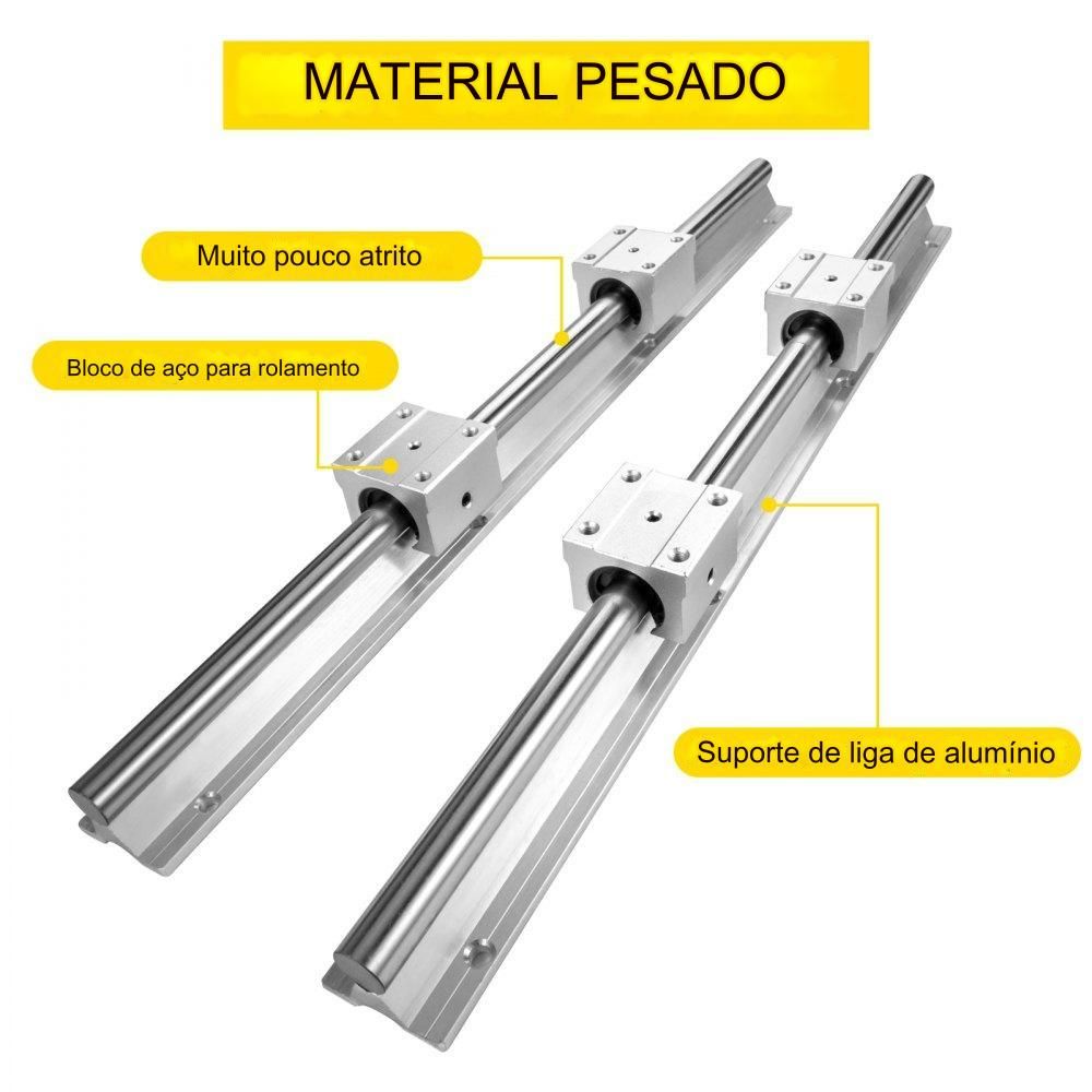 Guia Linear SBR16 L300mm