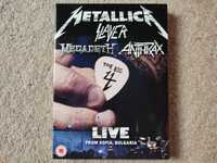 METALLICA, Slayer, Megadeth, Anthrax "The Big 4 Live" 2DVD