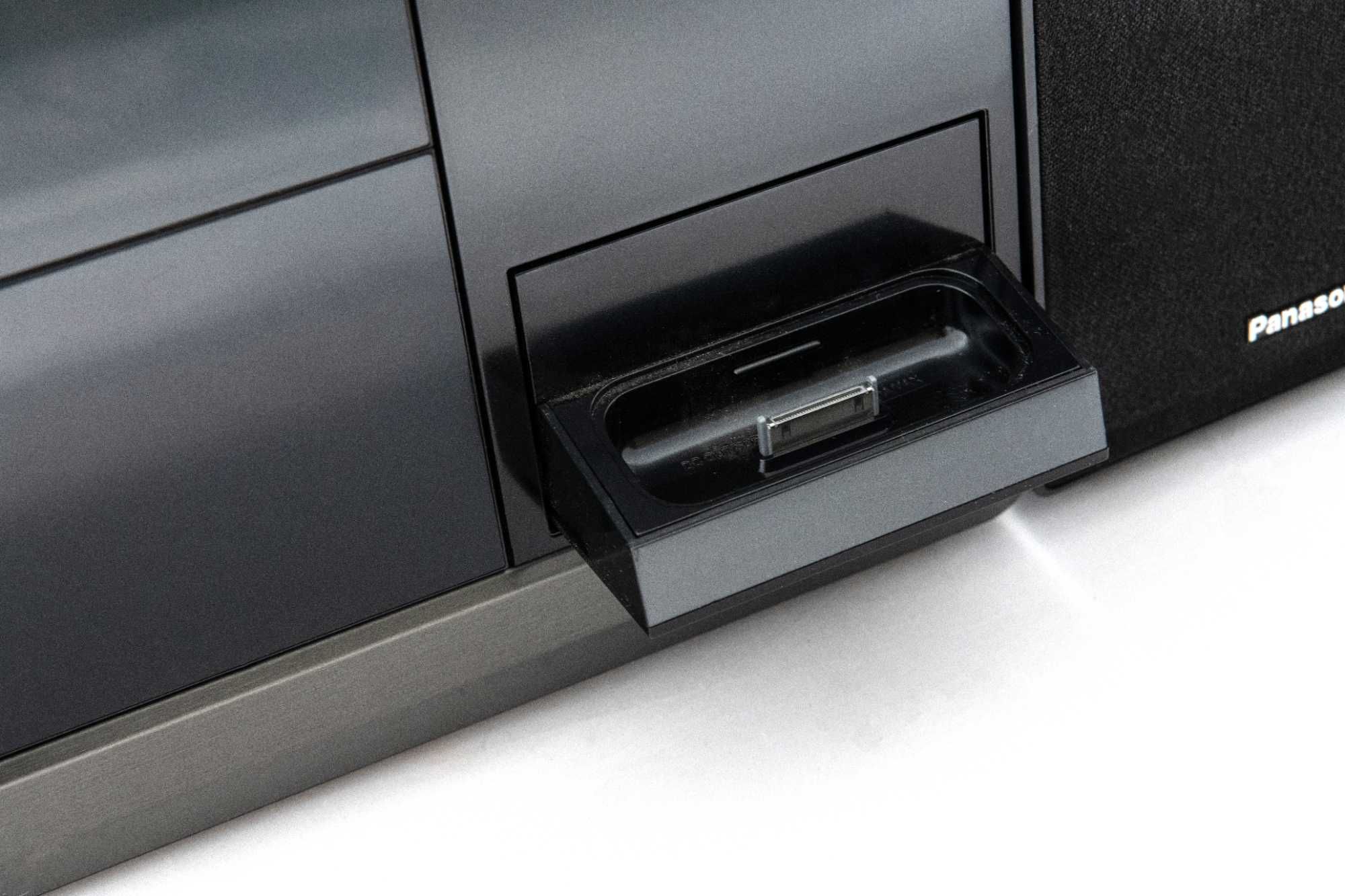 Zestaw stereo miniwieża CD Ipod FM DAB Panasonic SA-EN38DB