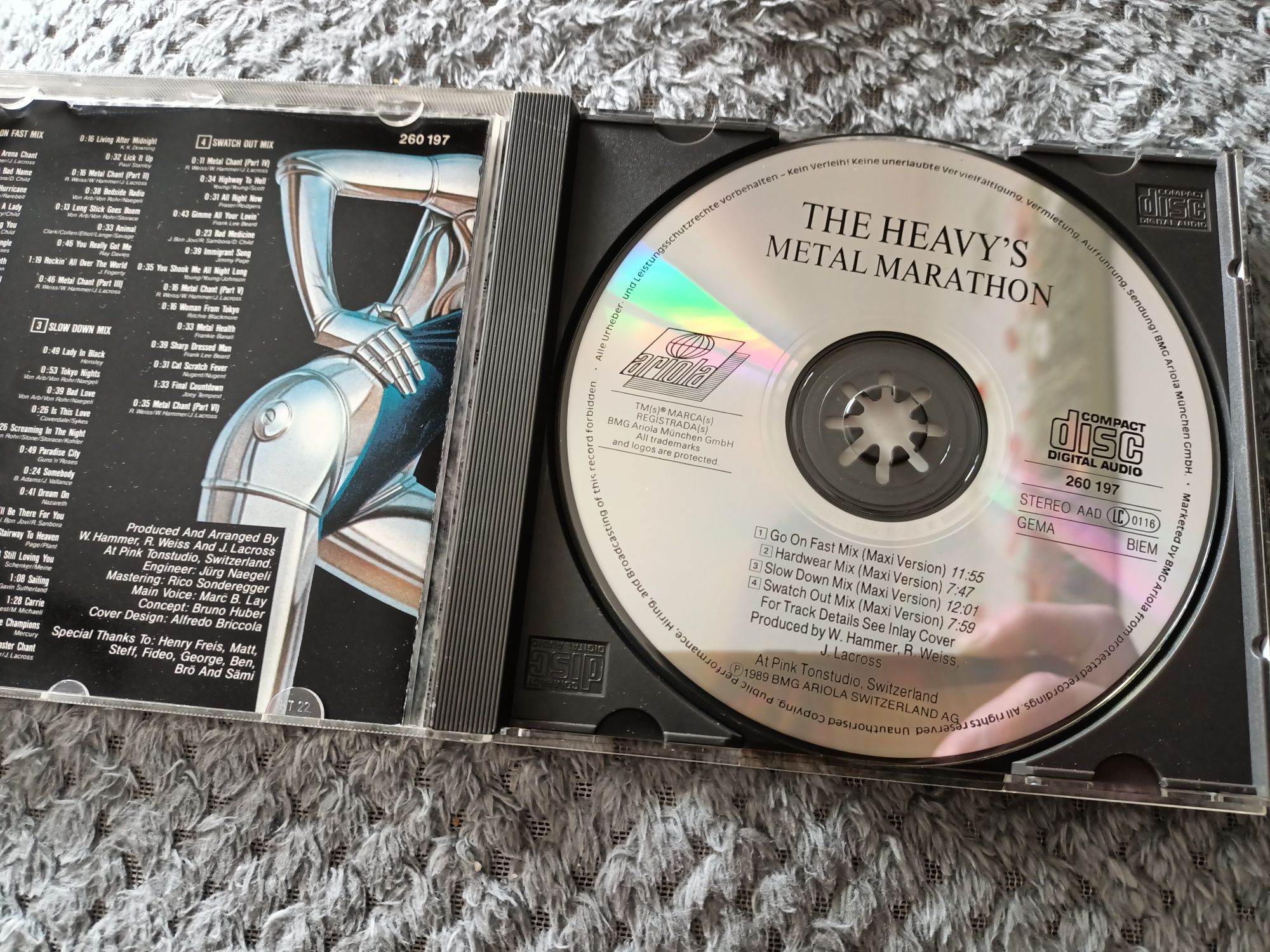 The Heavy's - Metal Marathon (CD, Album, Mixed)(vg+)