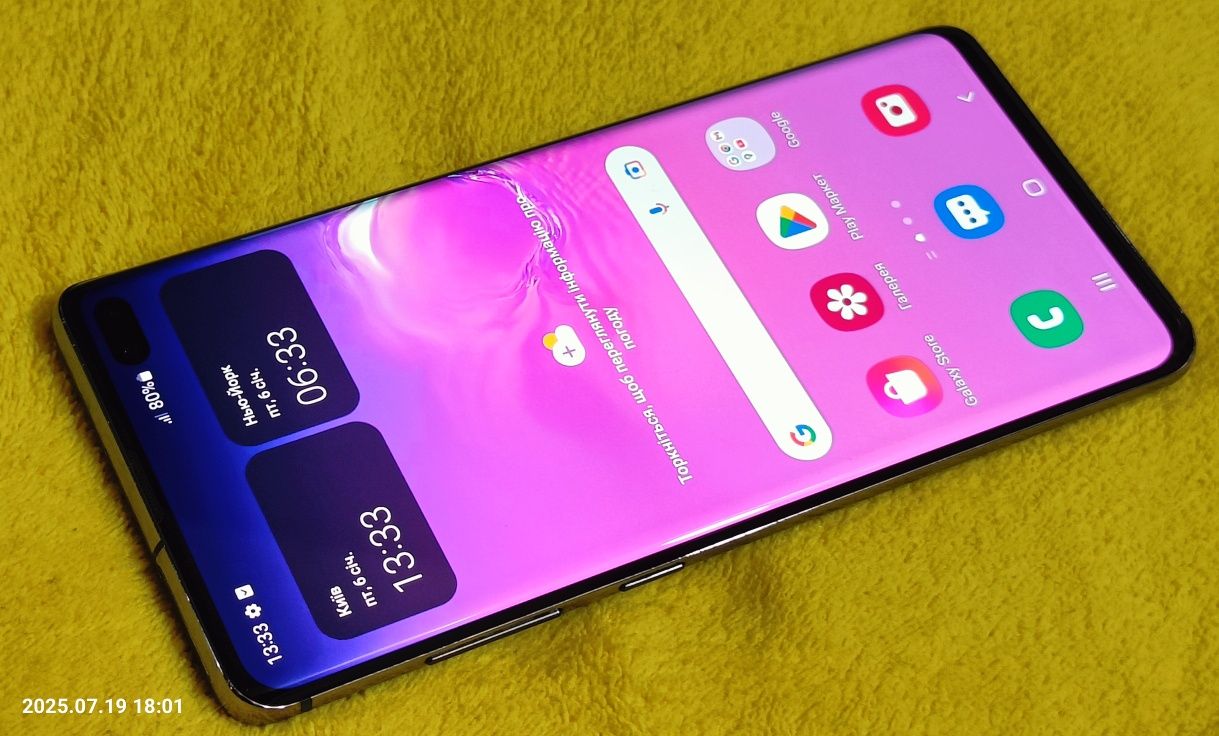 Samsung Galaxy S10 Plus. 6/128gb. Офіціал. NFC. Стан- 4.9/5.0