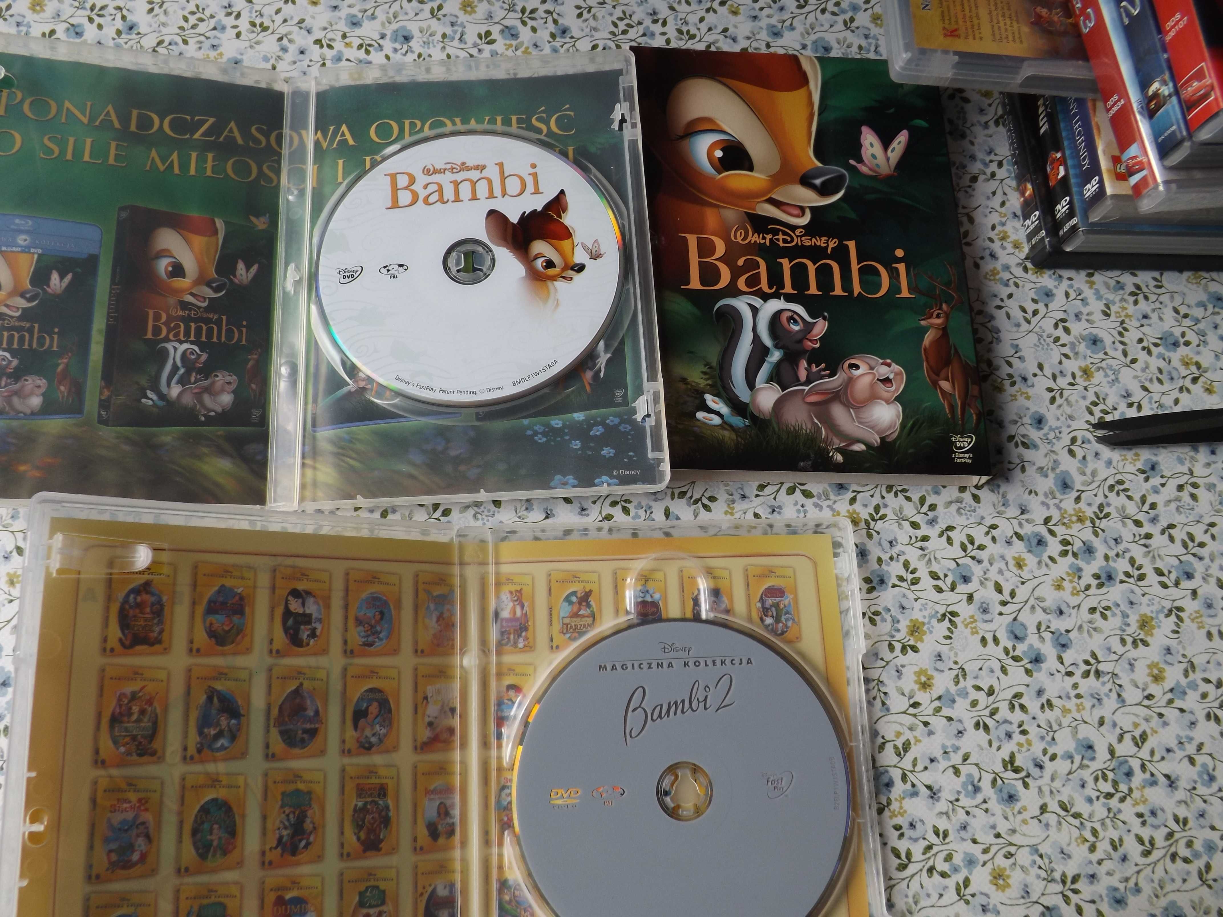 Bambi bajka disney dvd filmy