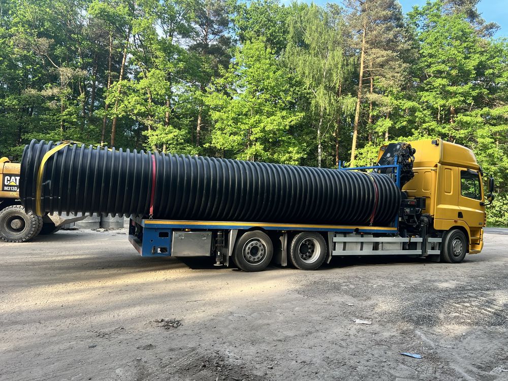 Transport HDS relokacja maszyn montaż konstrukcji transport kontenerów