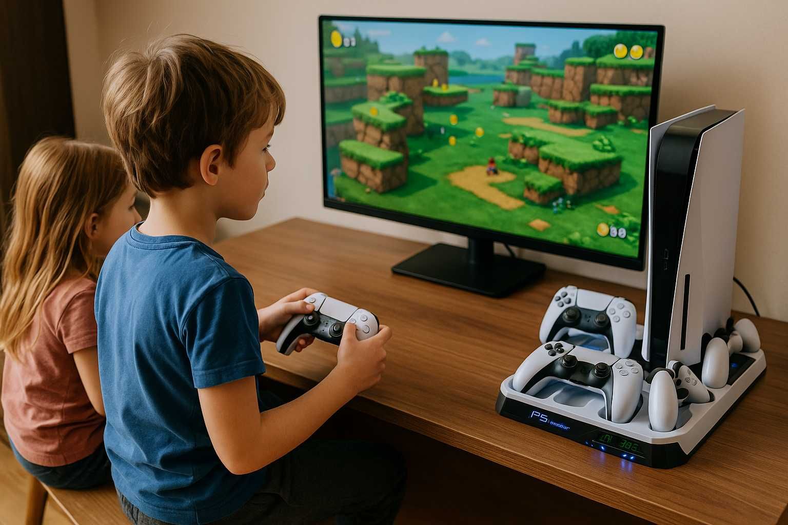 Podstawka chłodząca do PS5 – P5 Series Multifunctional Cooling Stand