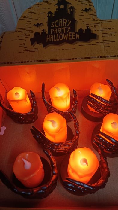 Znicze "Helloween" świecące !