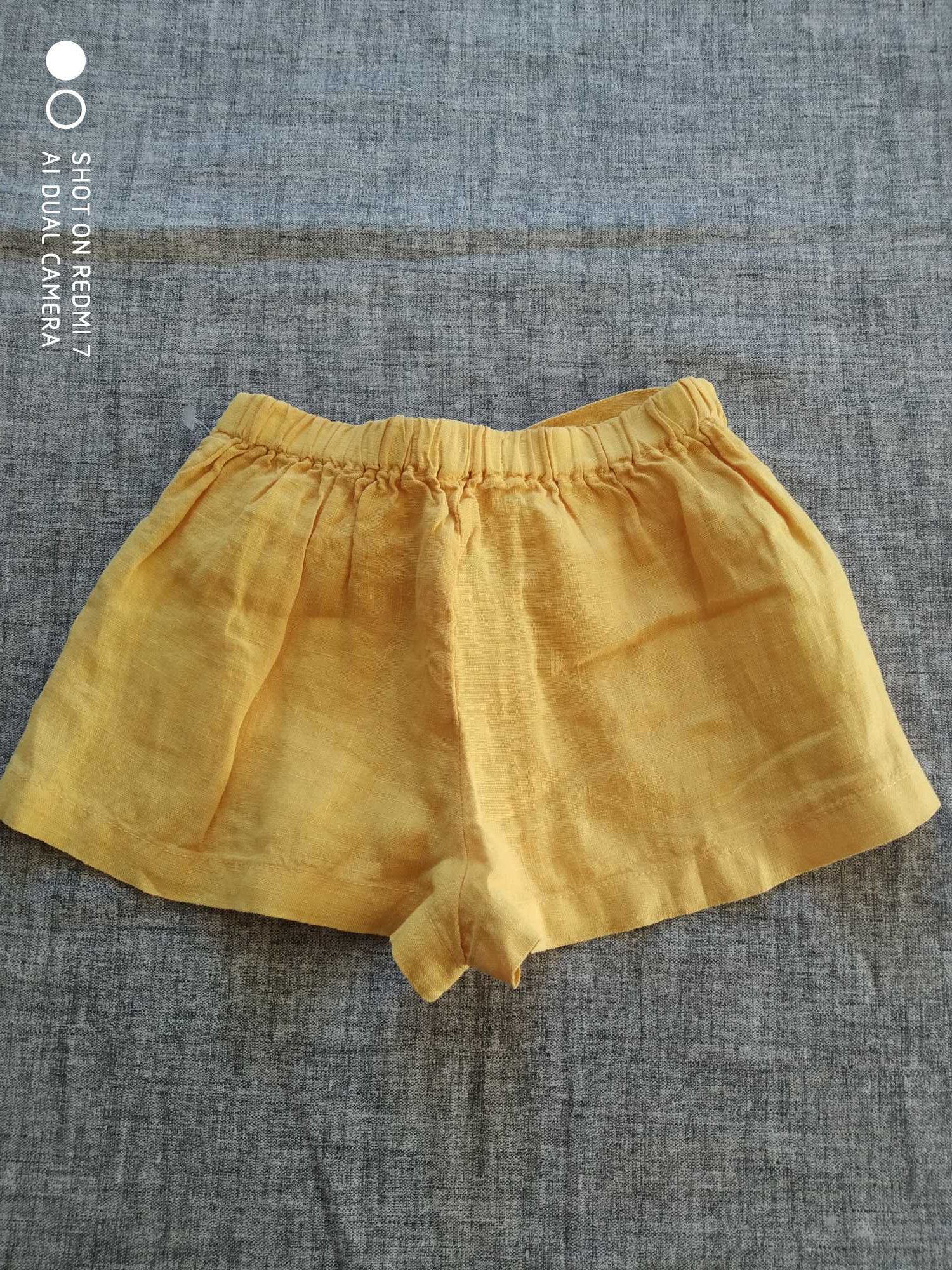 Szorty niemowlęce dla dziewczynki nowe rozm 80cm[9-12mies]Zara
