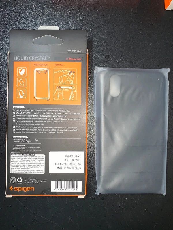 Spigen Liquid Crystal Slim & Soft - iPhone XS