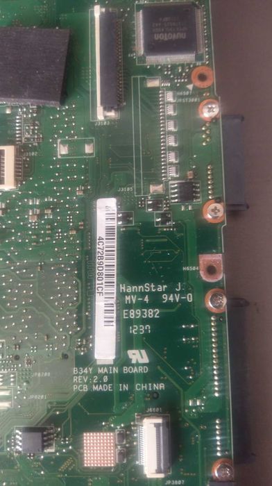 Материнка,плата E89382 hannstar j mv-4 94v-0 i3-3217U