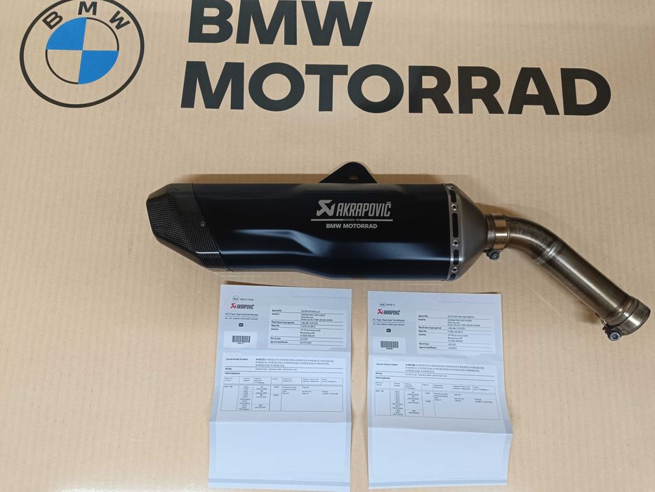 Ponteira Akrapovic BMW F850GS ou F750GS F900GSA como NOVA