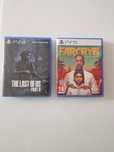 Ps5 dwie gry The last of Us 2 i Farcry6