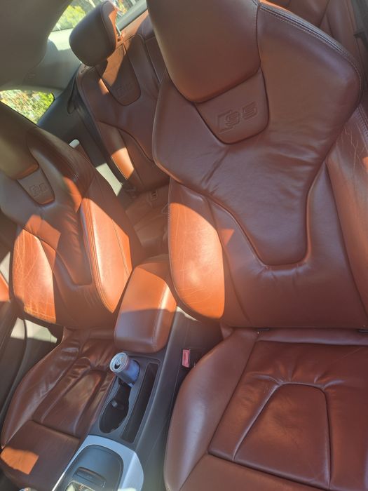 Audi A5 S5 Fotele kanapy Brązowe