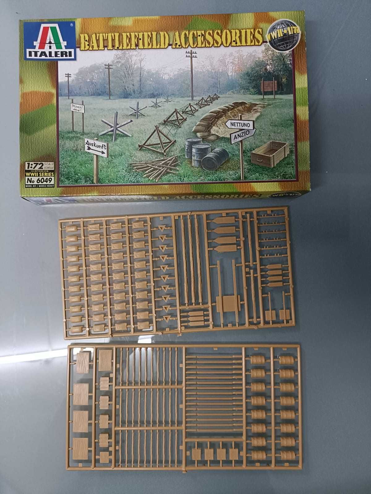 Kit Acessorios batalha WWII, Italeri, 1x72