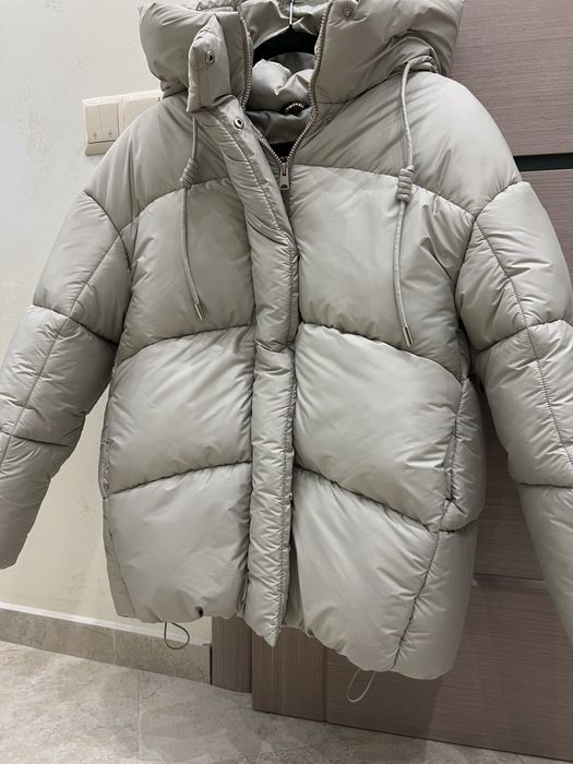 Пуховик оливка хс-с