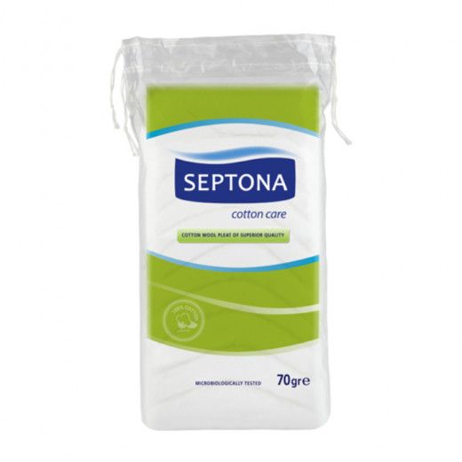 Wata kosmetyczna Septona 100% Cotton perforowana 70gr